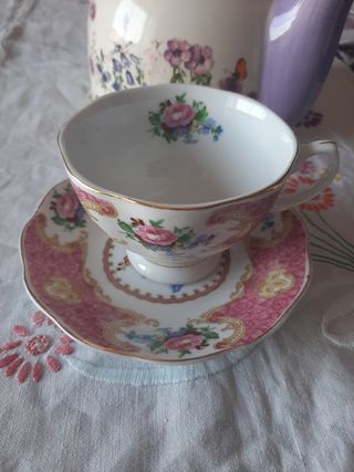 Tazzina tè Venezia Gold collection in porcellana