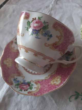 Tazzina tè Venezia Gold collection in porcellana