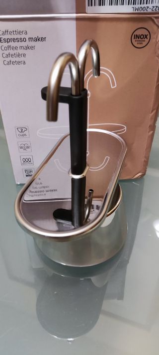 Cafetera Espresso 2 tazas - Inox