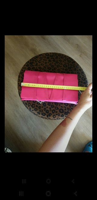 Bolso y fular rosa | Fiesta