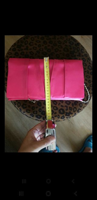 Bolso y fular rosa | Fiesta