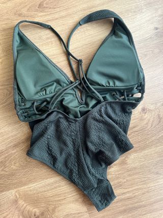 Bañador Hunkemöller verde oliva