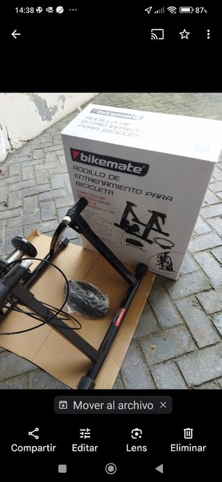 Rodillo para bicicleta 
