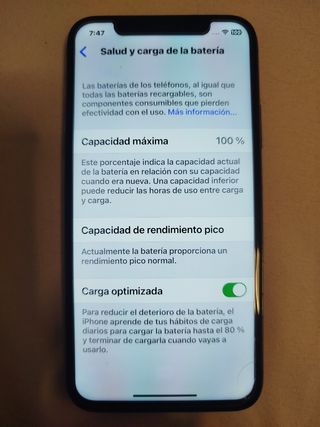 iPhone X 256gb Negro