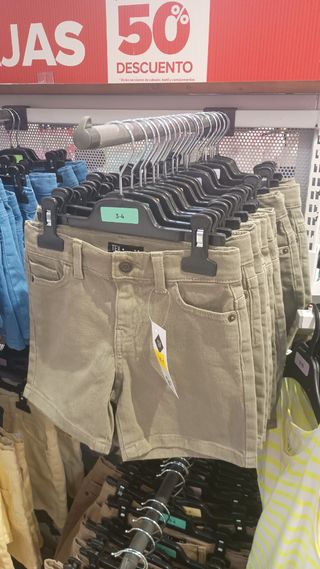 50 Perchas pantalón - perchas plásticas negras