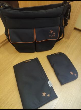 Bolso Jané bebé + cambiador + portadocumentos 