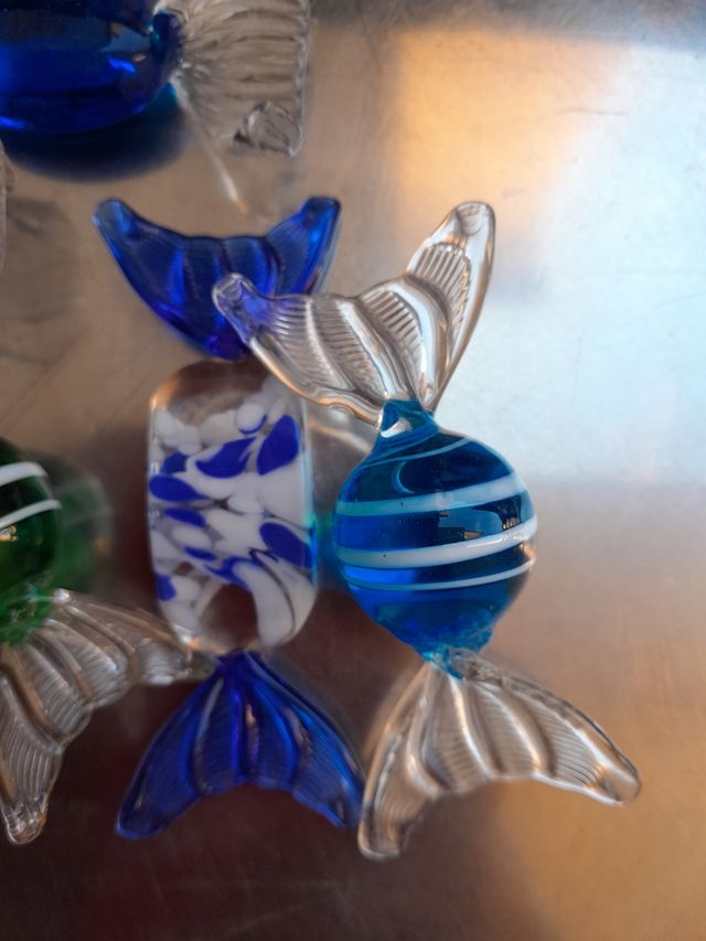 5 Caramelle Vetro Murano vintage