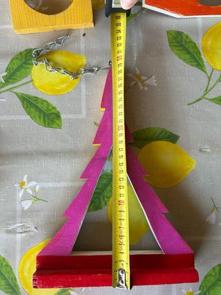 Casetta uccelli colorata