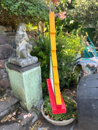 Casetta uccelli colorata