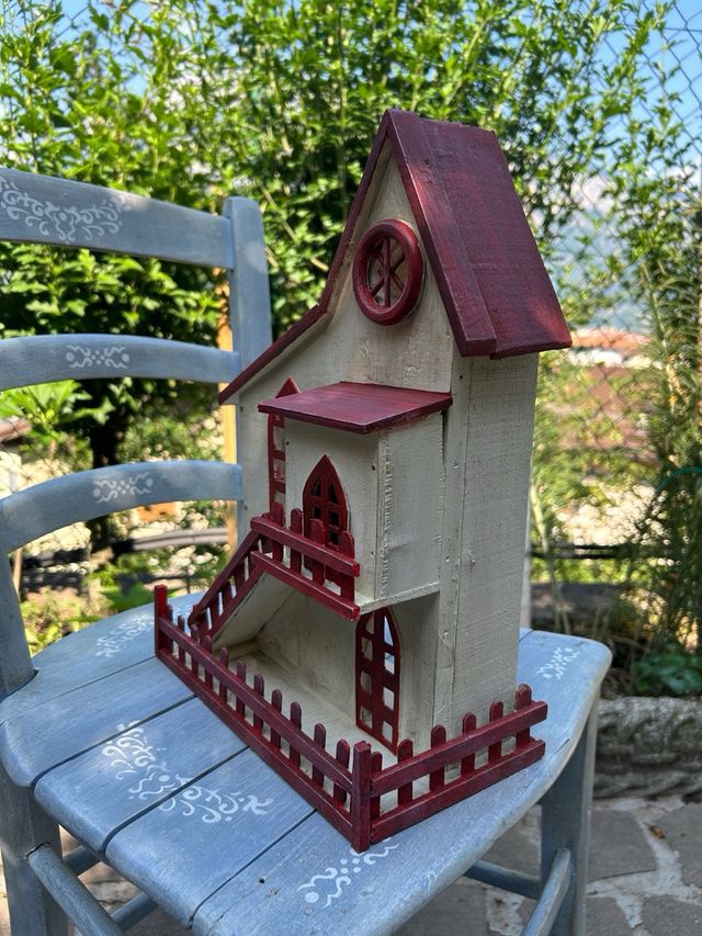 Casetta legno giardino - Decorativa