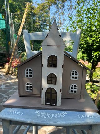 Casetta legno shabby chic