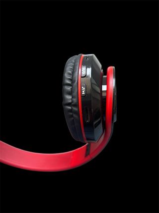 Cuffie Wireless Rosso-Nero