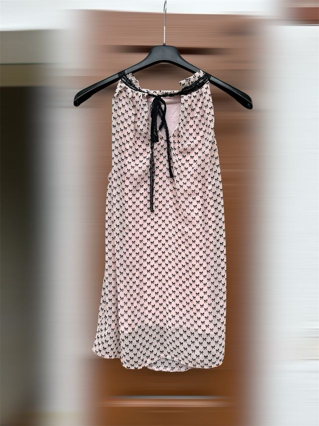 Canotta Nuna Lie rosa e nera