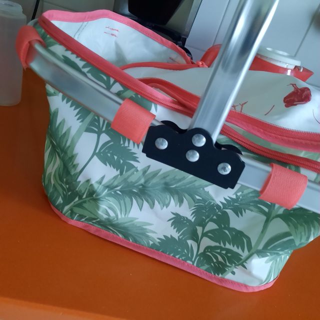 Cesta Pícnic - Tela y Metal