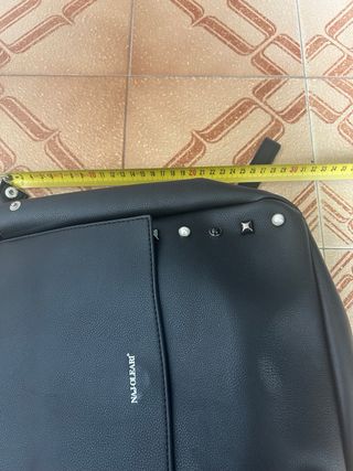 Zainetto nero ecopelle