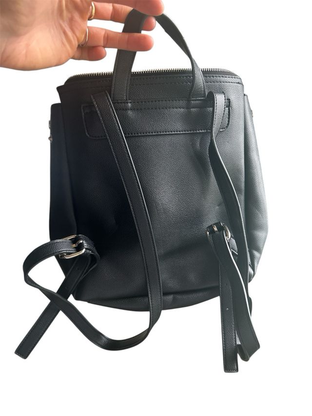 Zainetto nero ecopelle