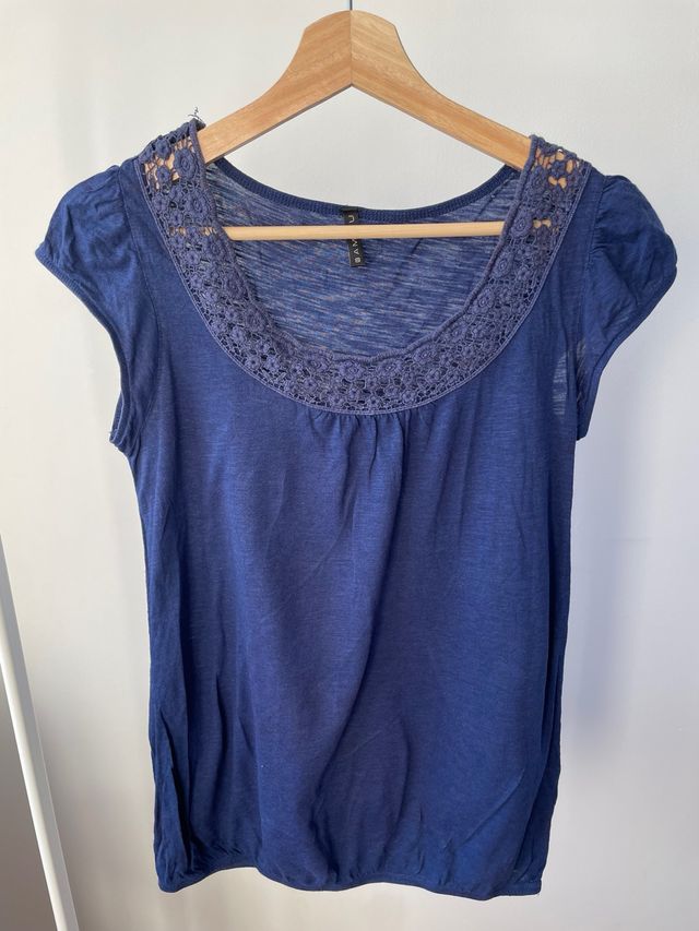 Camiseta Amisu Talla S Azul