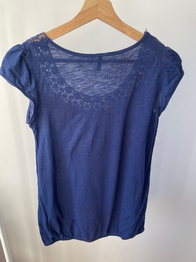 Camiseta Amisu Talla S Azul