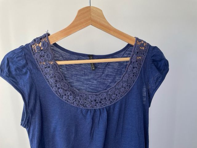 Camiseta Amisu Talla S Azul
