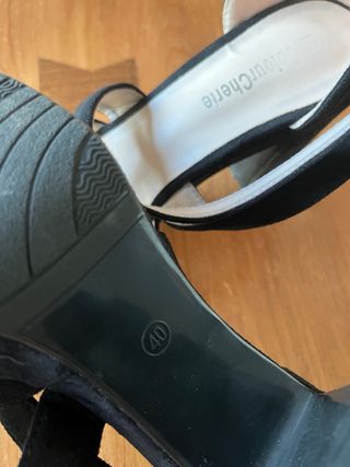 Tacones negros - zapatos mujer