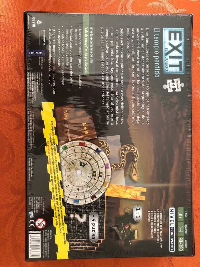 Exit: El templo perdido - Juego de mesa