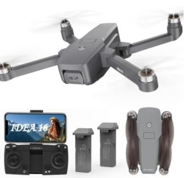Dron IDEA 16P plegable gris