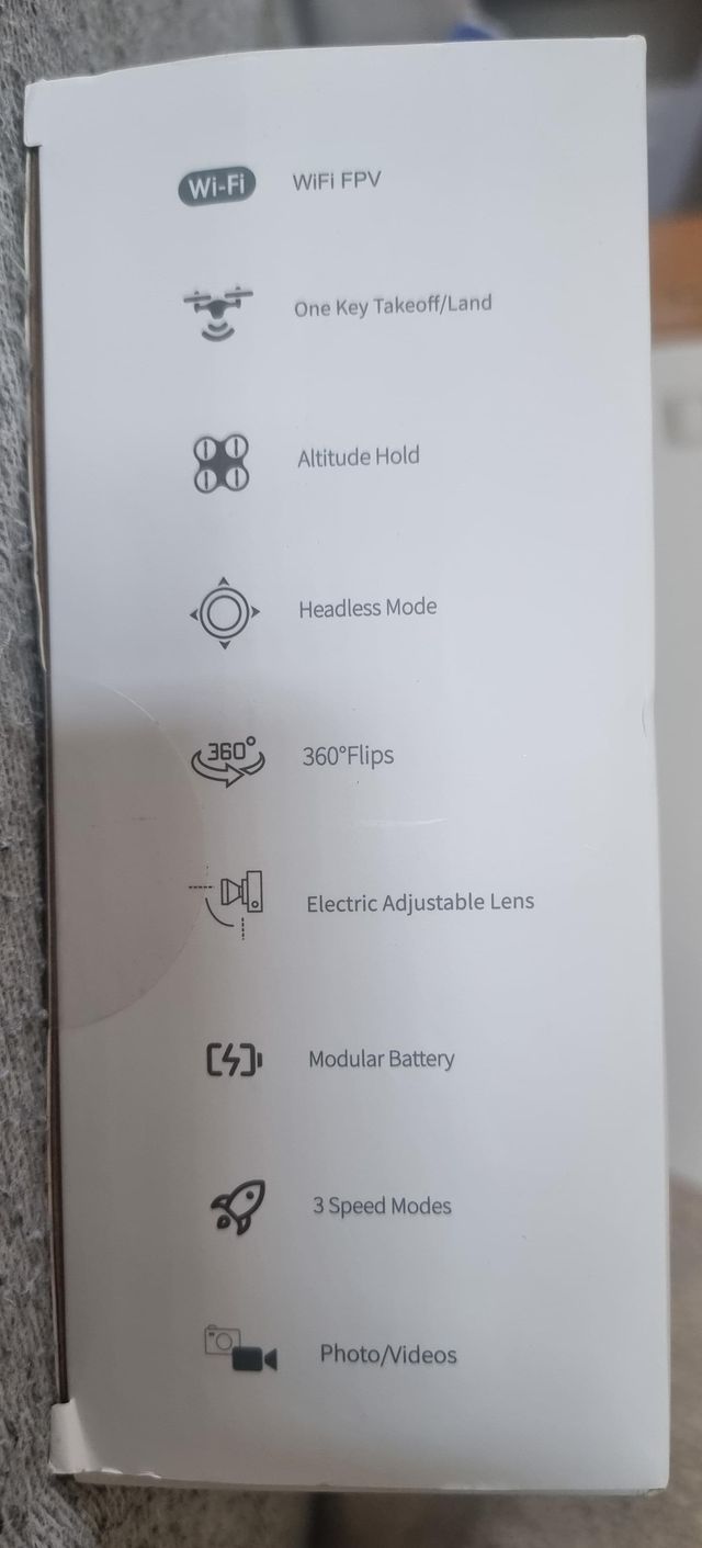 Dron IDEA 16P plegable gris