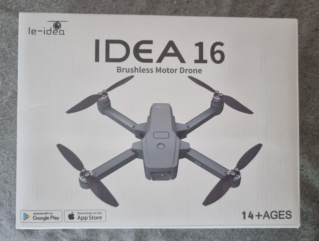 Dron IDEA 16P plegable gris