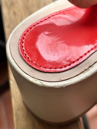 Salones rojos Stradivarius - Talla 36
