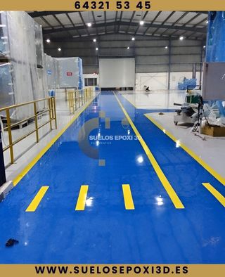 Suelos resina epoxi parking