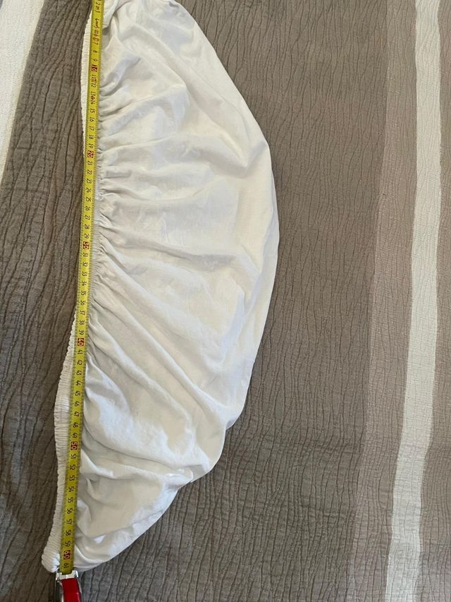 Lenzuola culla ovali seminuove - 2pz