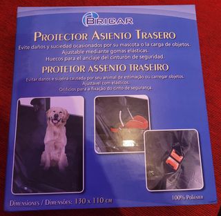 Protector Asiento Coche Mascotas