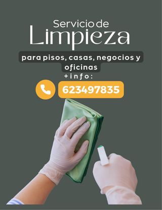 Servicio limpieza para pisos,casas, negocios y ofi