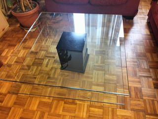 Mesa centro cristal - Moderna