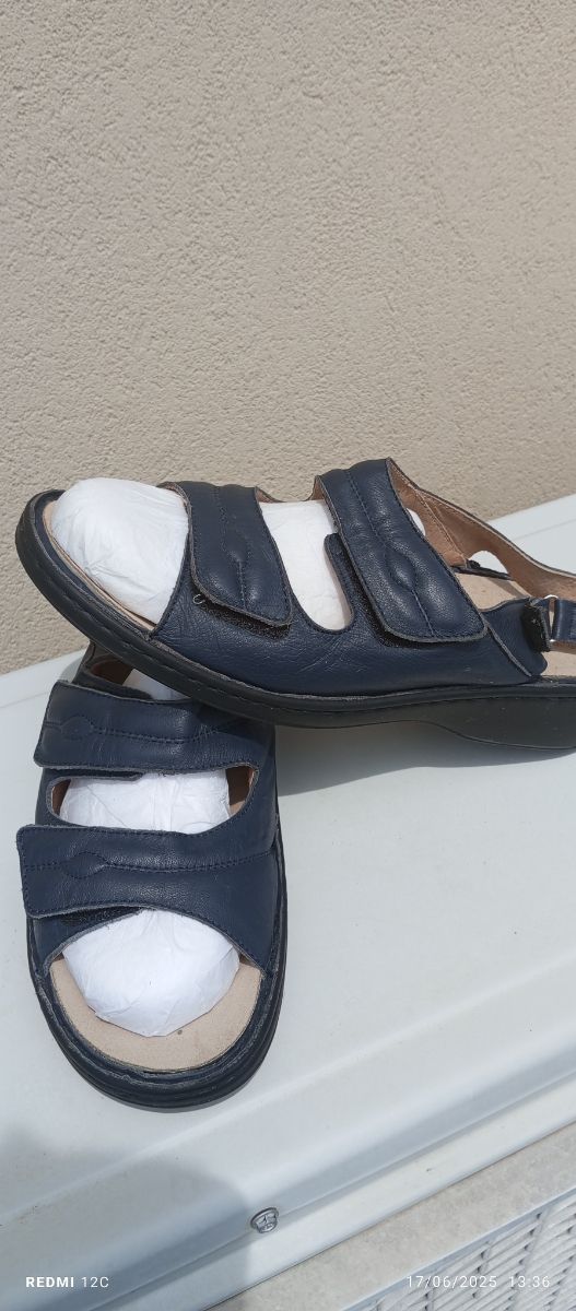 Sandali estivi donna blu