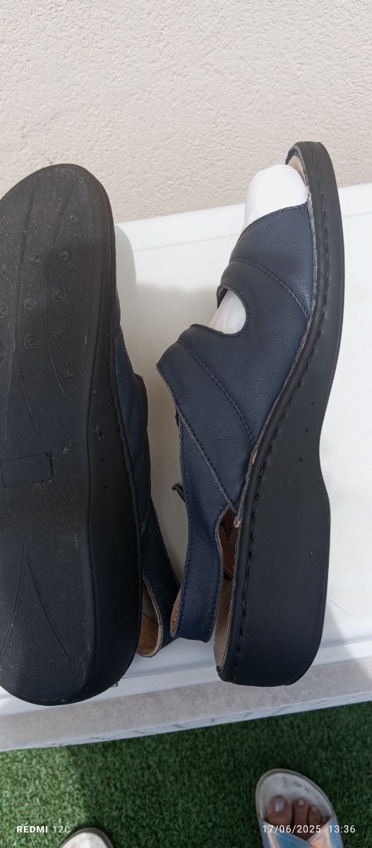 Sandali estivi donna blu