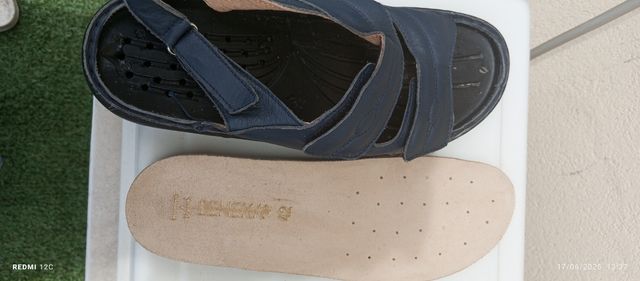 Sandali estivi donna blu