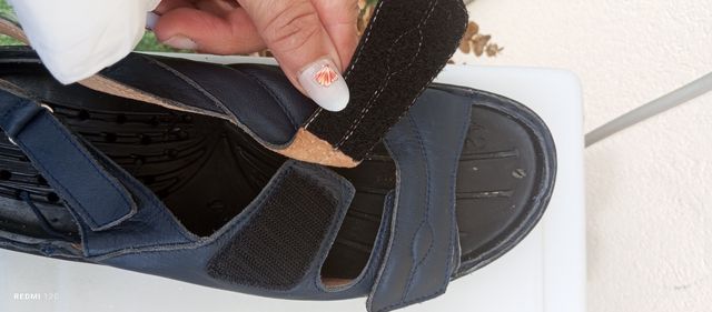 Sandali estivi donna blu