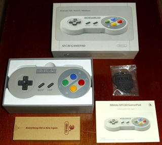 Mando 8Bitdo SFC30 Super Gamepad Bluetooth, SWITCH