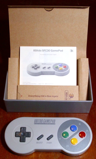 Mando 8Bitdo SFC30 Super Gamepad Bluetooth, SWITCH