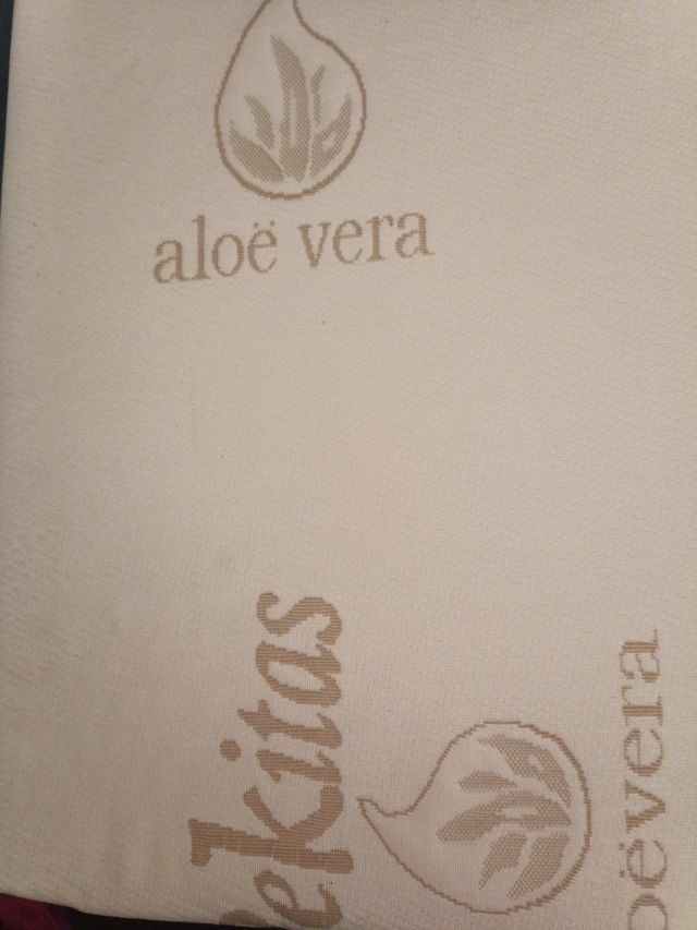 Colchón Bebé Aloe Vera Pekitas 72 x49x10