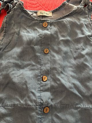 Peto vaquero Hug Clau azul