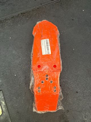 Guardabarros naranja minimoto cross