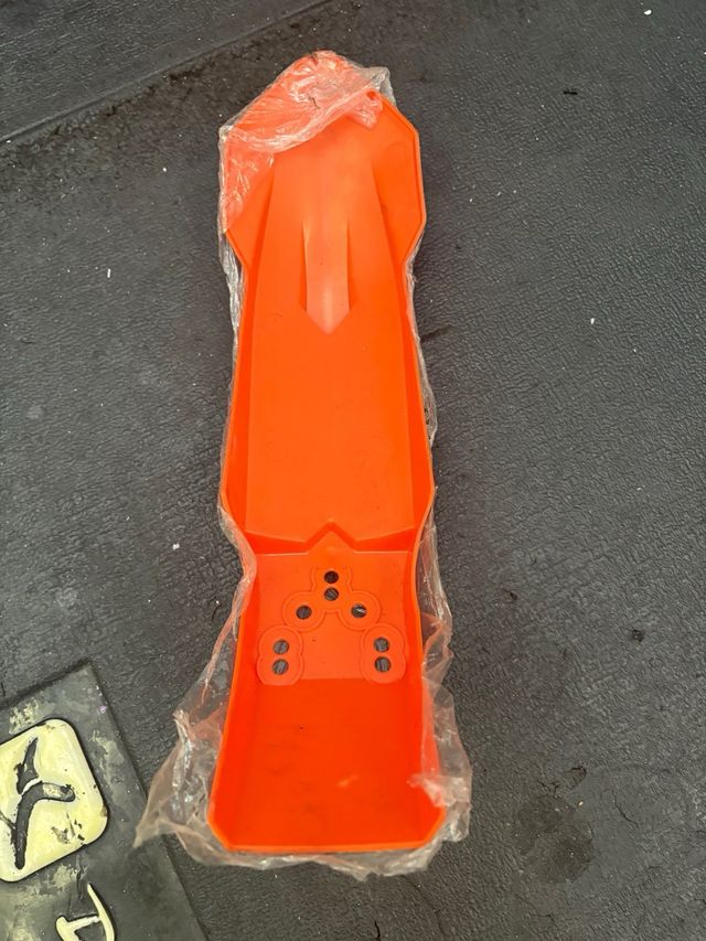 Guardabarros naranja minimoto cross