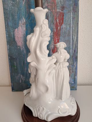 SÓLO HOY!!
Candelabro antiguo porcelana blanca