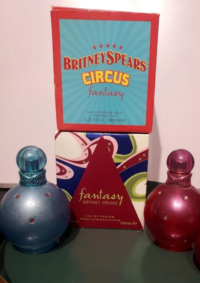 Perfumes vacios Britney Spears de coleccion