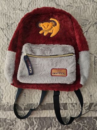 Mochila peluche Rey León