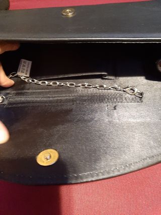 Pochette nera elegante