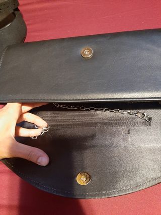 Pochette nera elegante