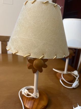 2 Lámparas mesilla infantiles